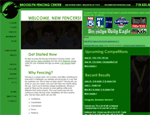 Tablet Screenshot of brooklynfencing.com